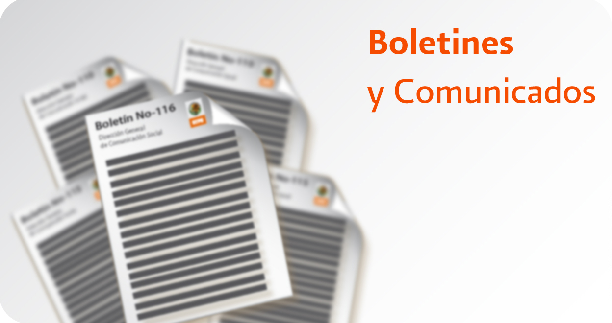 boletines y comunicados