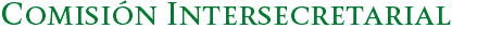 Comisión Intersecretarial